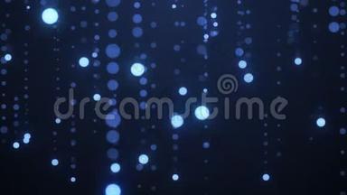 节日圆雨LED电视屏幕动画背景新质量形状通用运动动态动画彩色